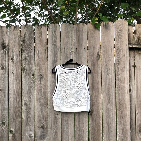 Hot Kiss Lace Mesh Top - Picture 2 of 3